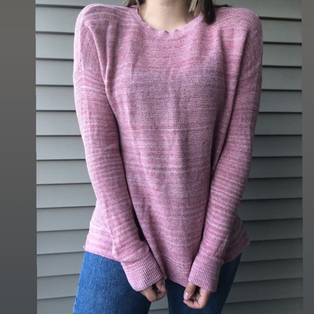 Pink comfy sweater